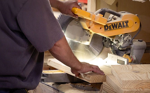 Sawing lumber